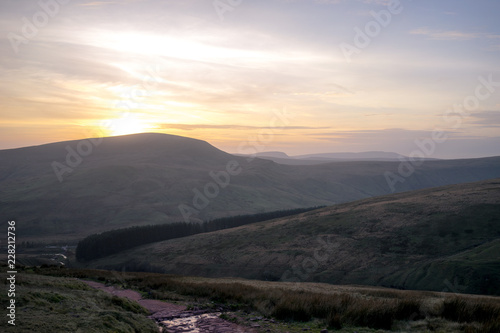 Sunset Brecon Beacons