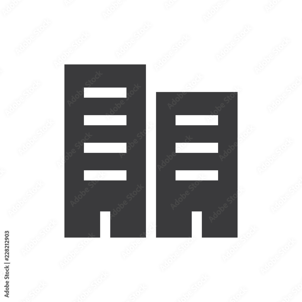 Residential vector icon Residential vector icon
