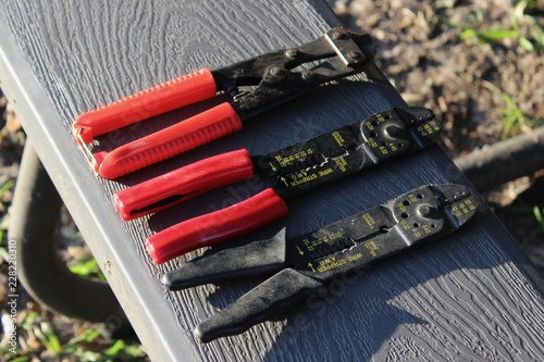 Three Different Wire Cutting Tools photo