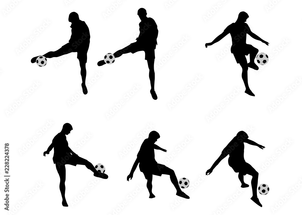 custom made wallpaper toronto digitalサッカー キック Soccer kick