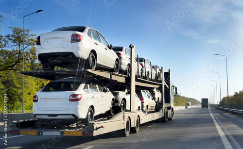  The trailer is engaged in the delivery of new cars to their place of sales