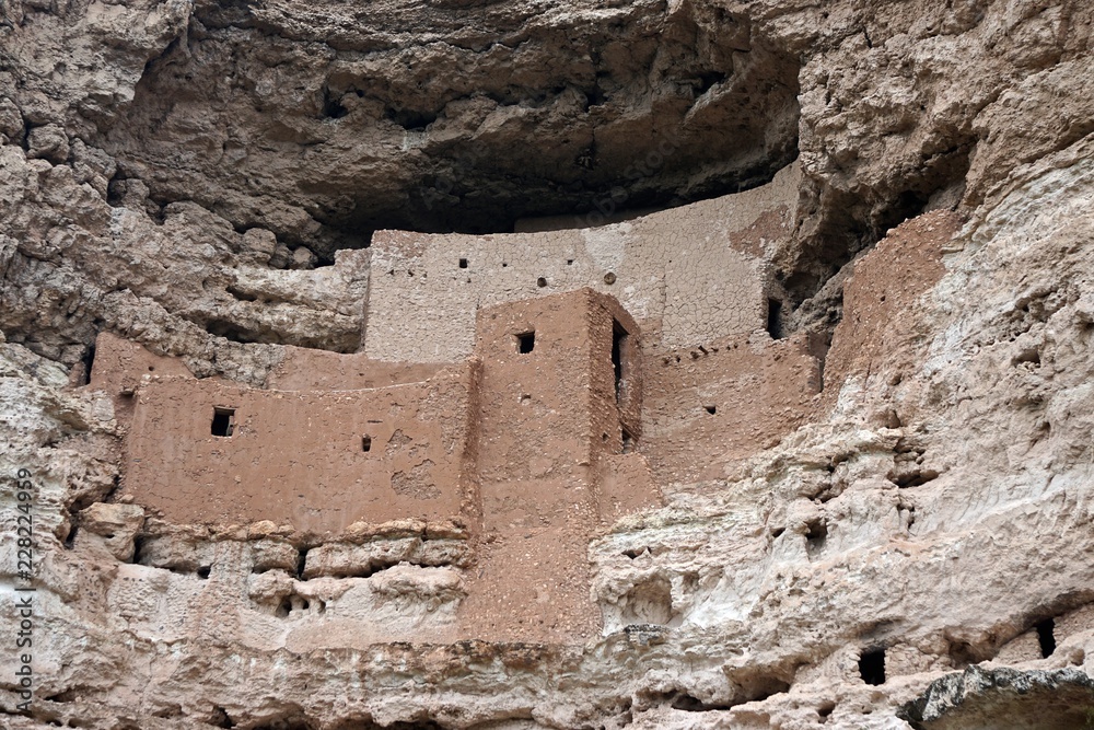 Camp Verde, Arizona, USA: The Montezuma Castle National Monument was built between approximately 1100 and 1425 AD, by native peoples of the American southwest.
