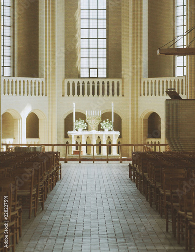 interior of church