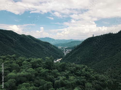 view of mountains