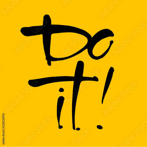 do it lettering template