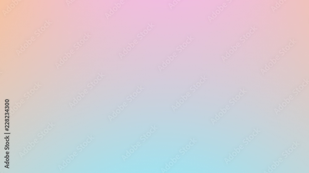 Abstract blur soft gradient pastel dreamy background