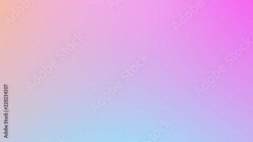 Obraz na płótnie Abstract blur soft gradient pastel dreamy background w salonie