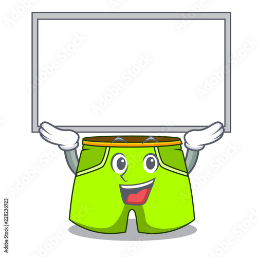 Up board character style short pant for hangout