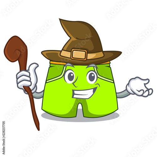 Witch cartoon shorts style for the swimming