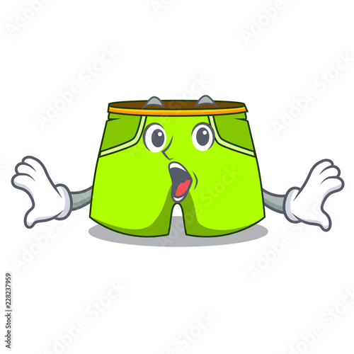 Surprised cartoon shorts style for the swimming