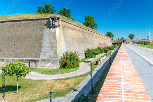 The Citadel Alba-Carolina in Alba Iulia, Romania