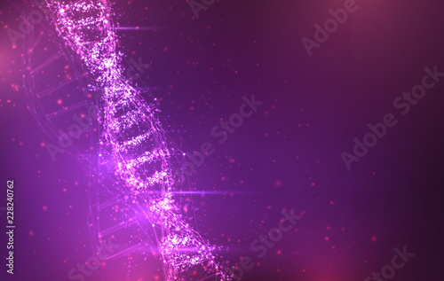 vector. Abstract background with glare and glow. dnk. information and medicine