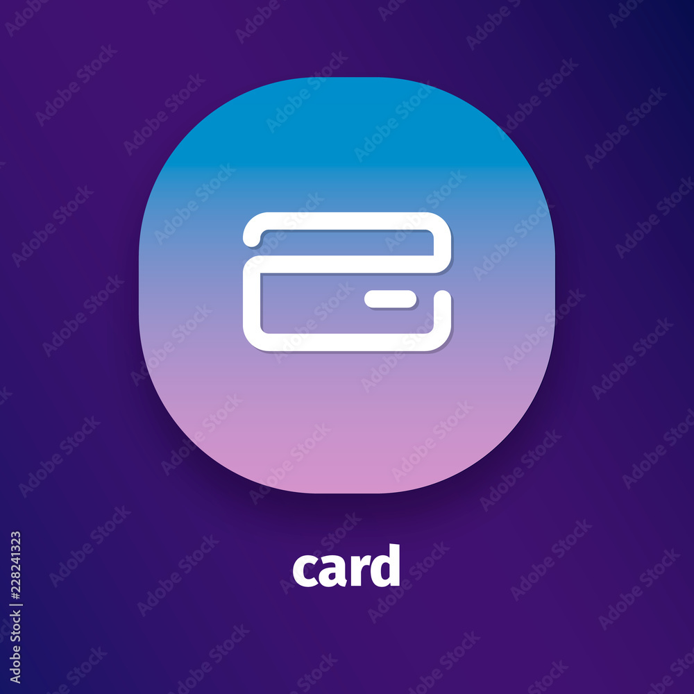 Vector icons for mobile and web