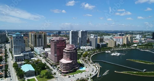 West Palm Beach Downtown Skyline .mov