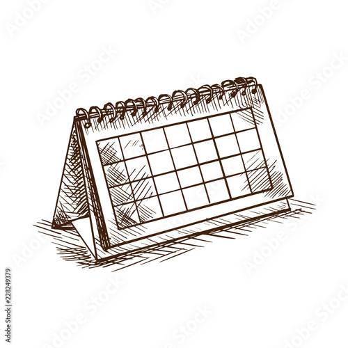 Feast of Ramadan. Folding desktop calendar with dates and holidays.