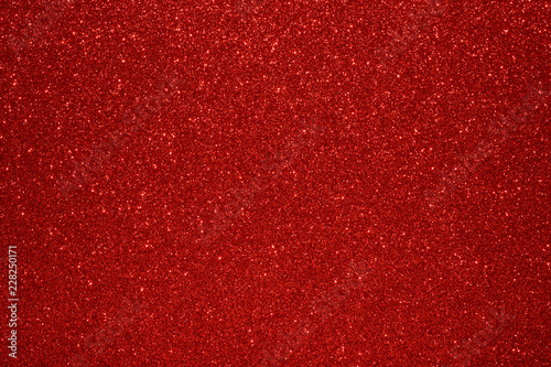 Christmas New Year Valentine Day Red Glitter background. Holiday abstract texture fabric. Element, flash.