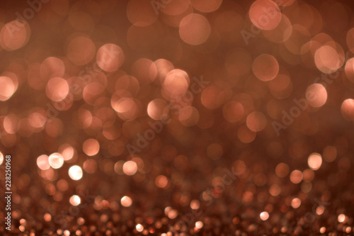 Christmas New Year Valentine Day Brown Glitter background. Holiday abstract texture fabric. Element, flash.
