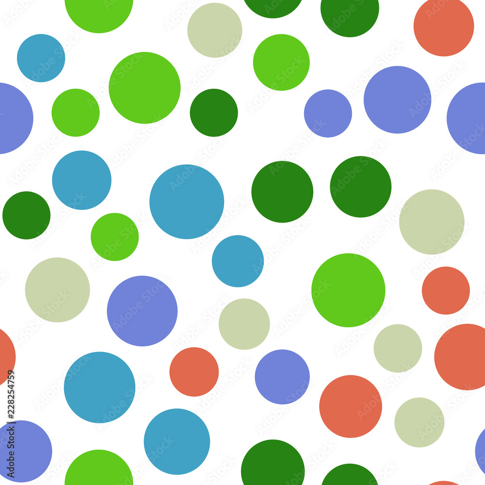Rounds and circles. Seamless vector EPS 10. Abstract geometric pattern. Multicolor Figures. Texture for print and Banner. Flat style Rounds and circles. Seamless vector EPS 10. Abstract geometric pattern. Multicolor Figures. Texture for print and Banner. Flat style