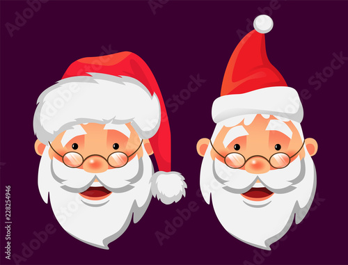 Santa Claus head