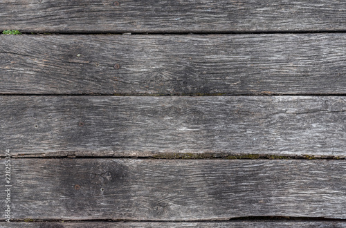 Vintage wooden background or texture made of old planks