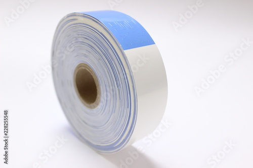 Blue wristband for industries and business