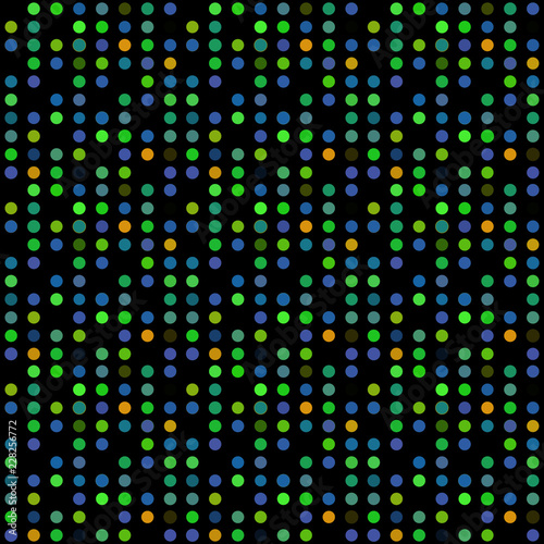 Wallpaper Mural Seamless abstract pattern background with a variety of colored circles. Torontodigital.ca