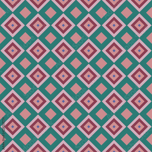 Seamless pattern background from a variety of multicolored squares.