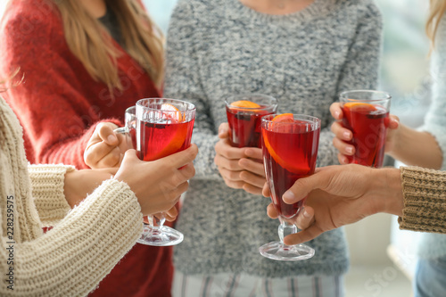 Friends drinking delicious ...