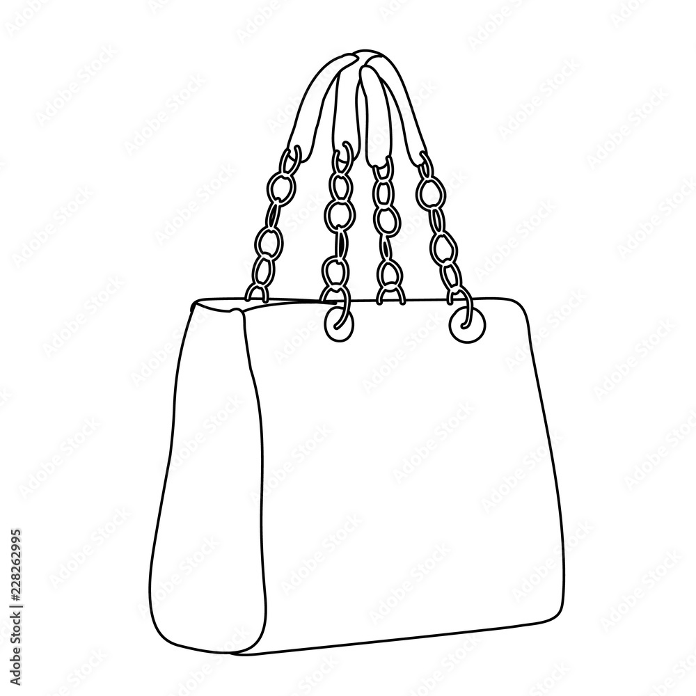 How to Make Handbag Sketch | Handbag Design