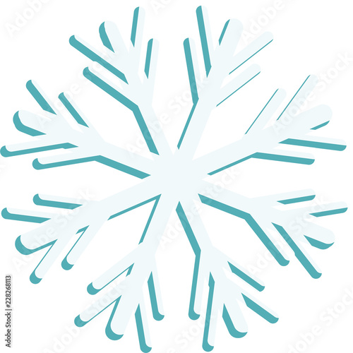 Schneeflocke