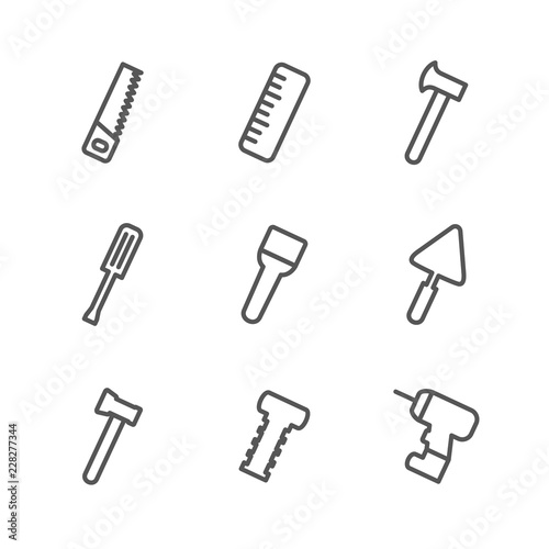 Tool outline icon
