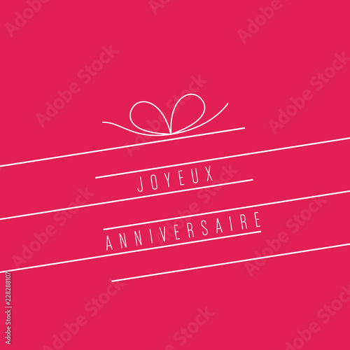 joyeux anniversaire