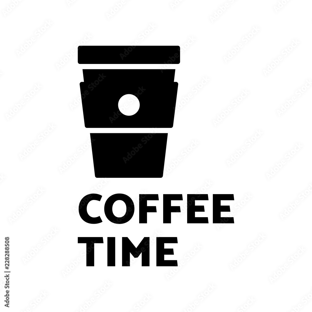 Coffee Time Sign Icon