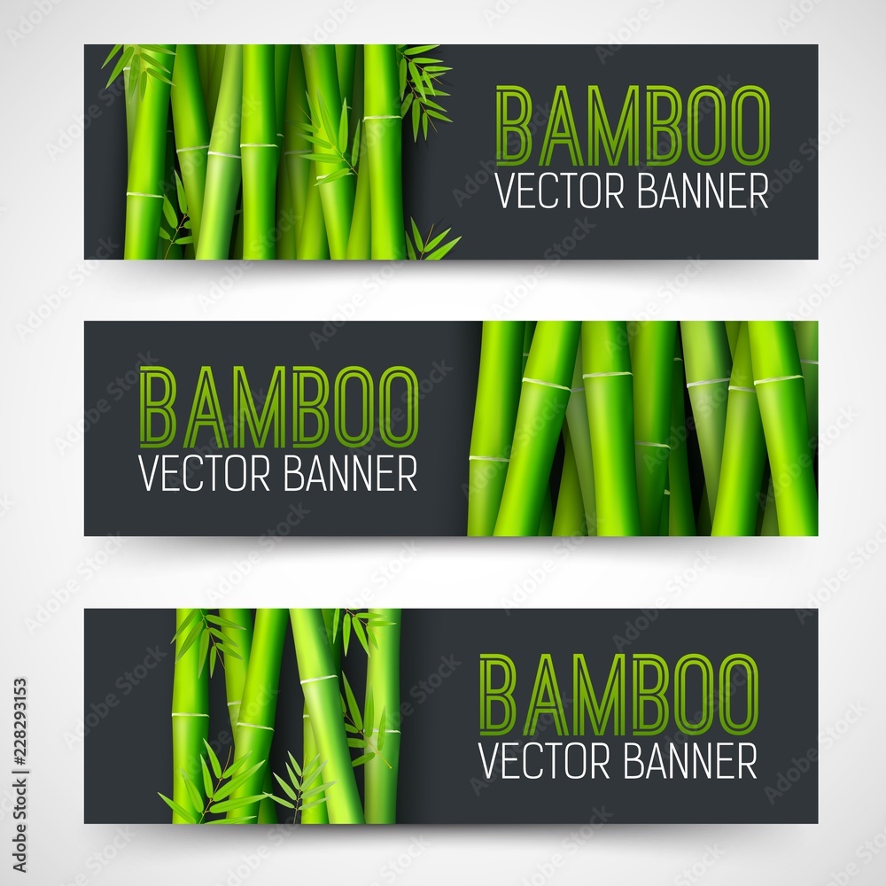 Bamboo banners concept. intage art traditional, Islam, arabic, indian