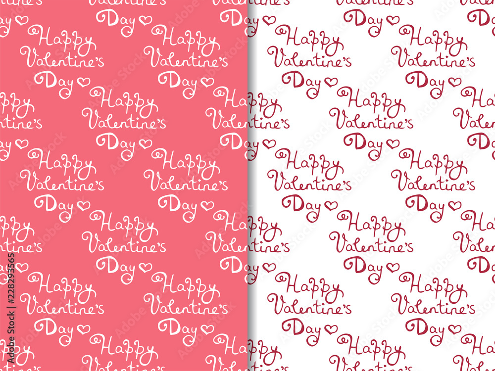 Valentine's Day seamless pattern Valentine's Day seamless pattern