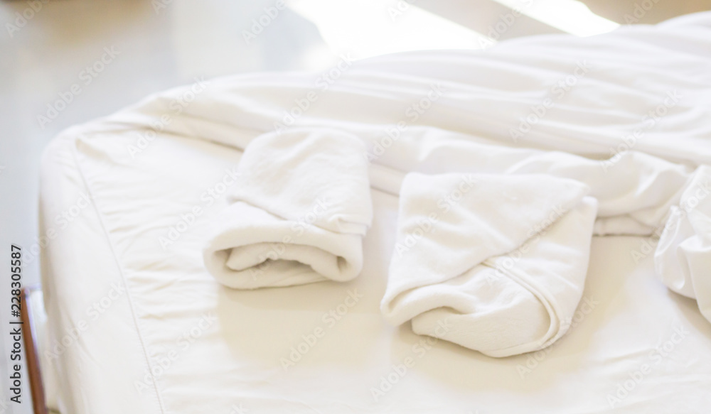 white beach towel in bedroom white beach towel in bedroom