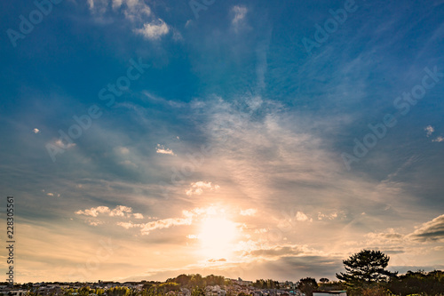 夕暮れの空 photo