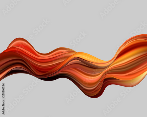 Abstract colorful vector background, color flow liquid wave for design brochure, website, flyer.