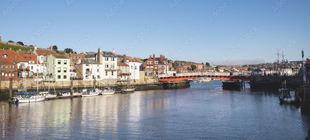 Whitby harbour, North Yorkshire