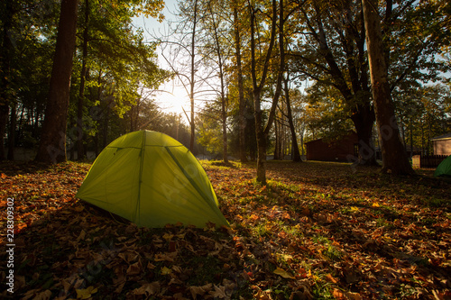camping tent nature