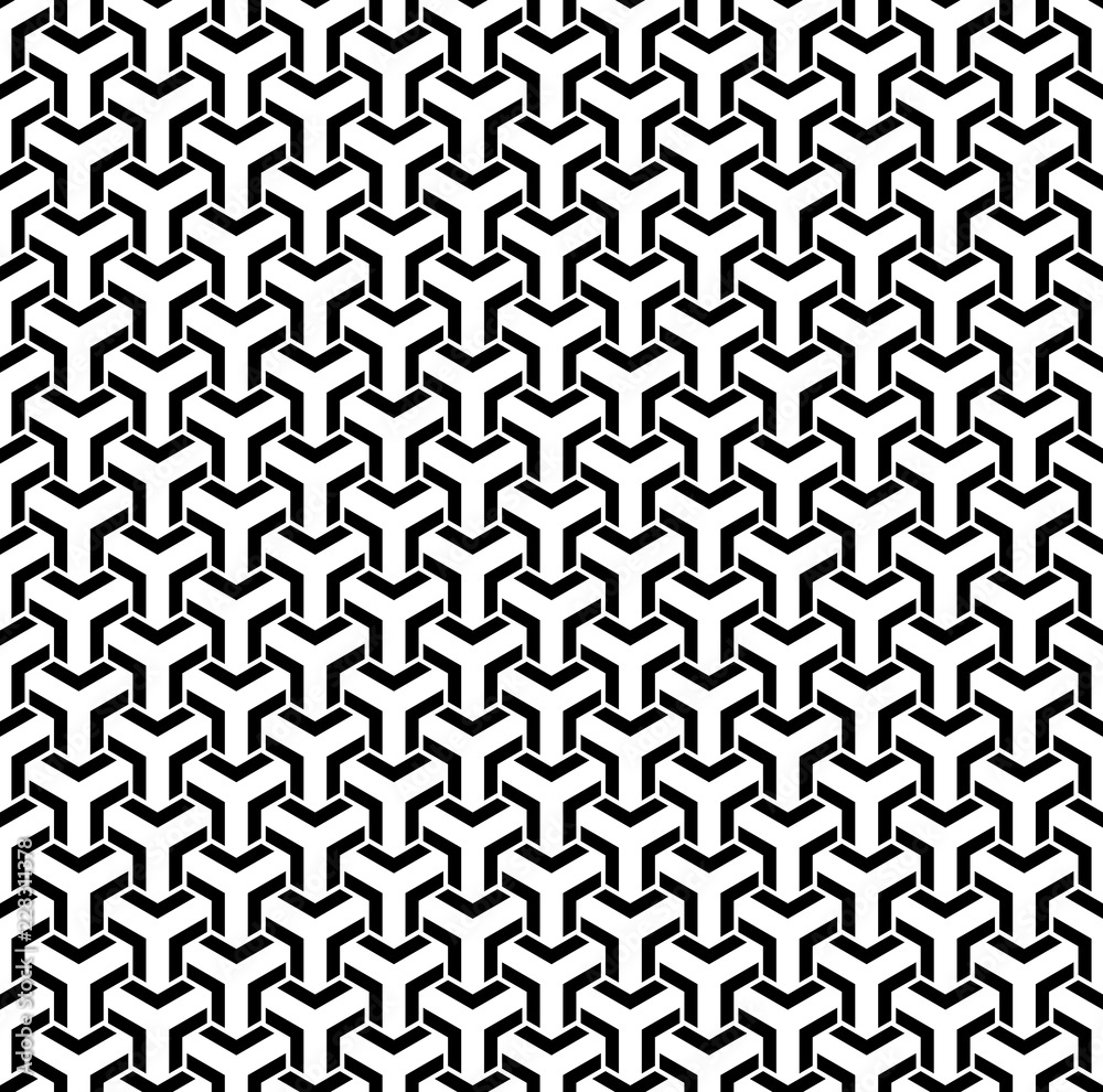 Seamless  polygonal pattern. Geometric texture.