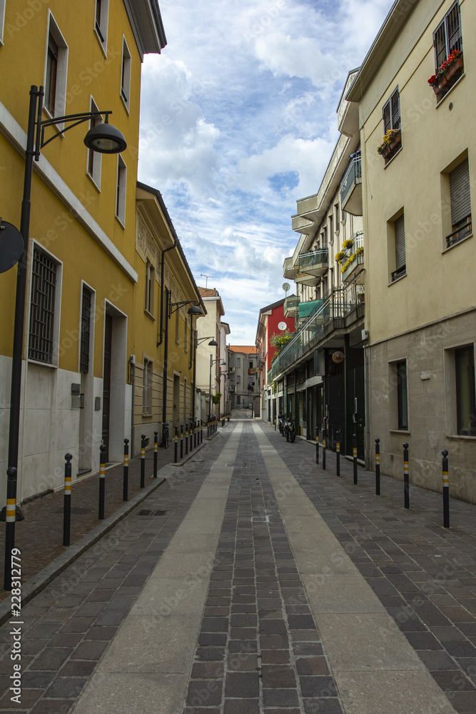 Very beautiful Italian street. Beautiful Italian street. Italy 