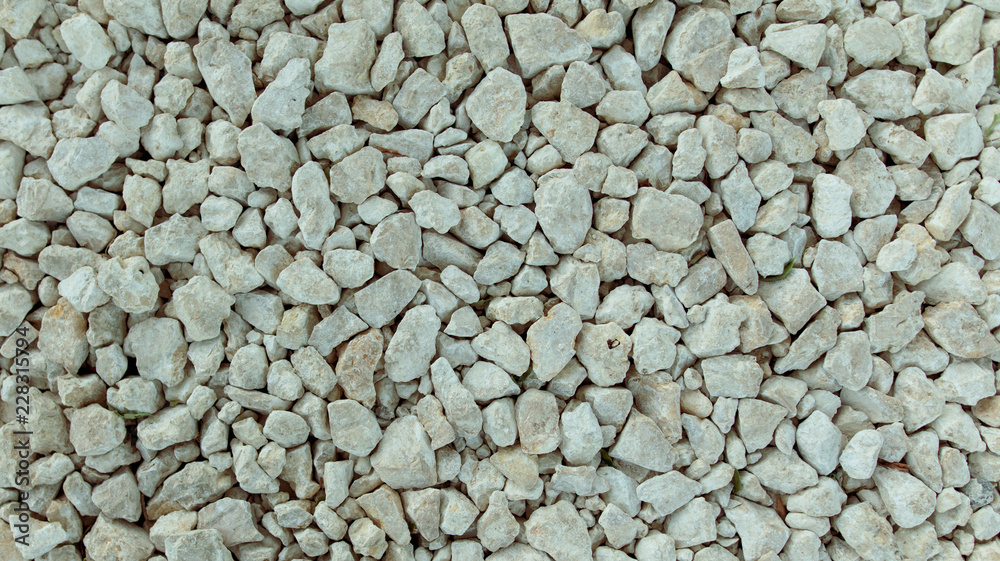 Building gravel stones as an abstract background Building gravel stones as an abstract background