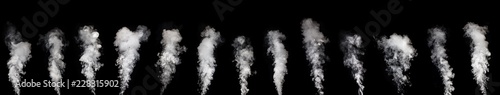 Abstract smoke on a dark background