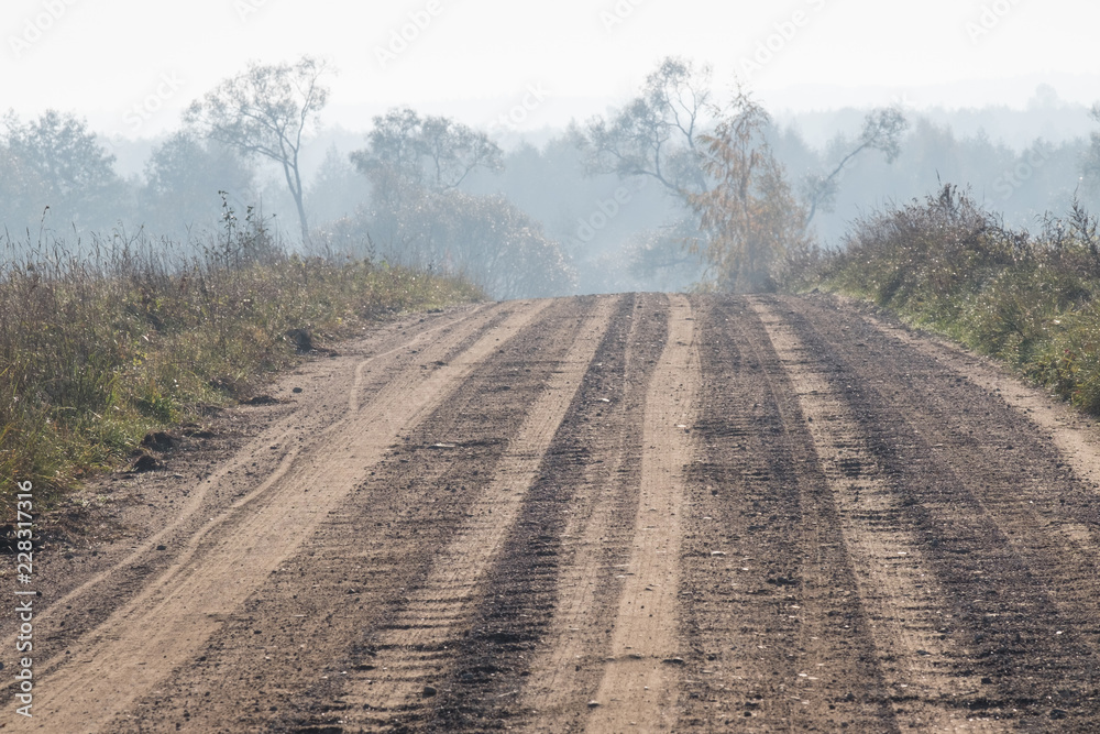 Naklejka premium On the road 