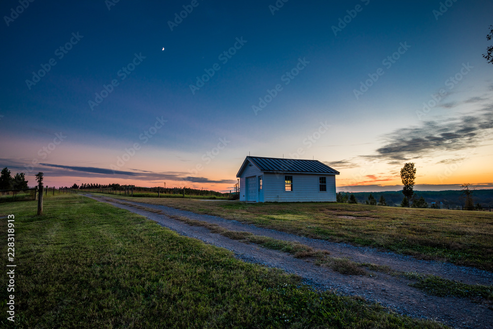 Obraz premium Ranch Sunset