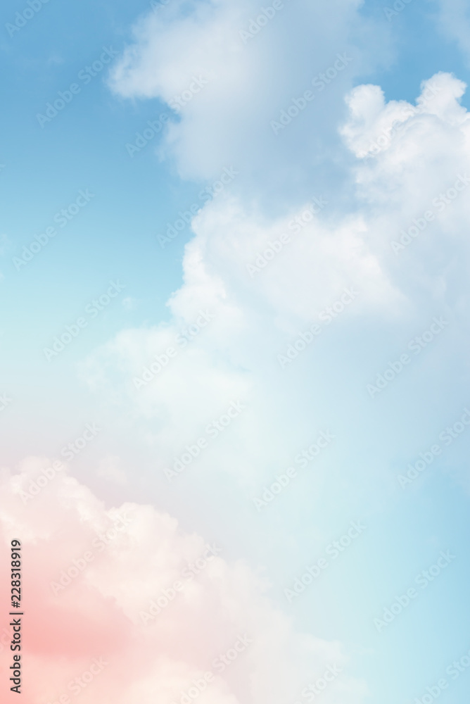 sun and cloud background with a pastel colored
sun and cloud background with a pastel colored