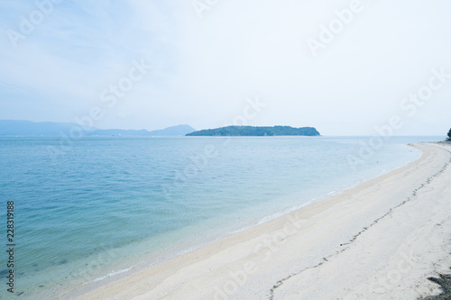 瀬戸内海(香川県鎌野海水浴場)