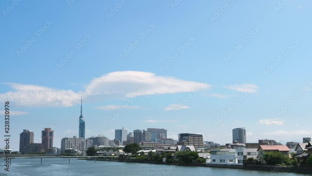 都市風景 福岡市 ノーマルスピード 都市風景 福岡市 ノーマルスピード