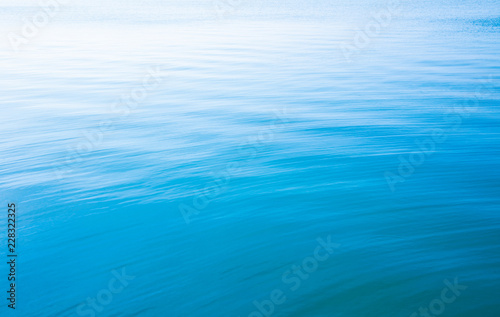 Blue sea water, Blue ocean and wave ripple.sunlight as background